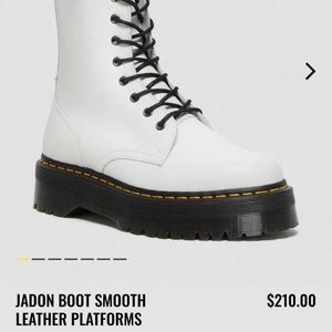 Dr. Martin platform boots